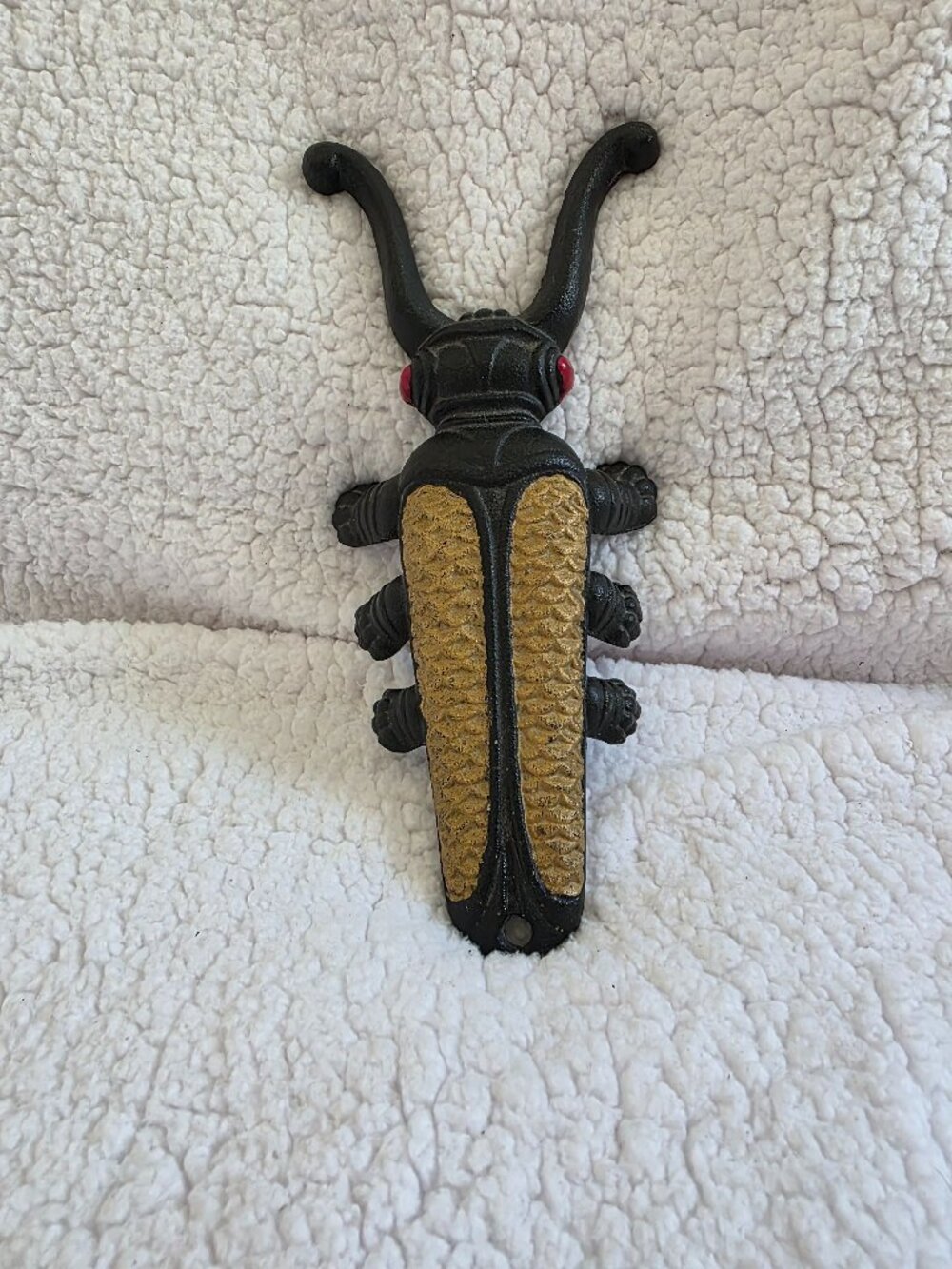 Cast Iron Scarab Boot Jack